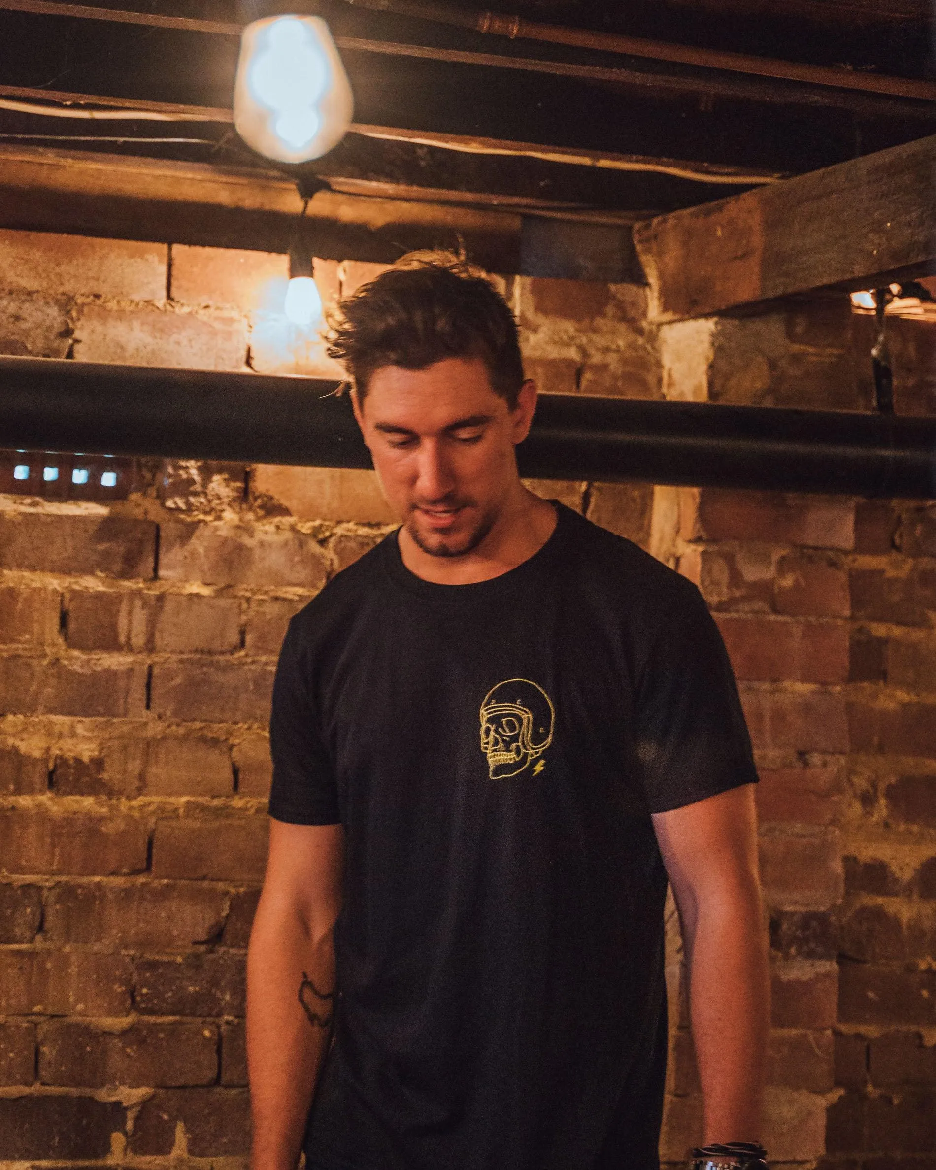 Skull Helmet Tee